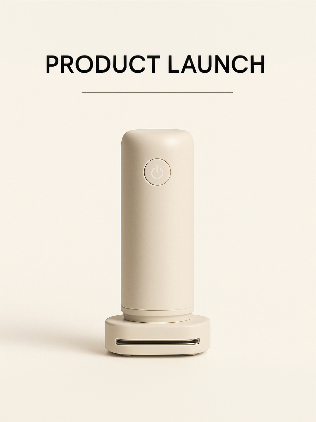 product launch poster